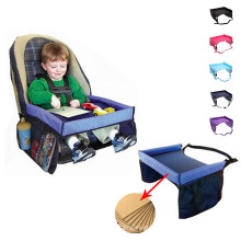 Waterproof Baby Car Seat Tray Stroller Kids Toy Food Holder Desk Children Portable Table for Car Child Table Storage Snack Tray